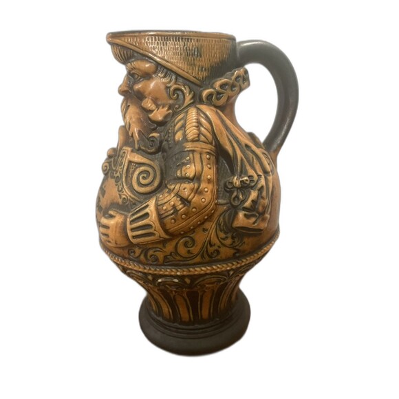 Vintage Gerzit Beer Belly Innkeeper 9.5" West Germany Beer Wine Stein Pitcher - Picture 2 of 4